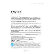 Vizio E190MV TV manual cover