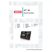 Simrad AP48 Autopilot System manual cover