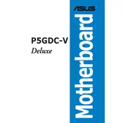 ASUS P5GDC-V Deluxe Motherboard manual cover