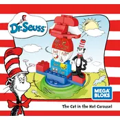 Mega Bloks Mattel Dr Seuss FNJ69 Construction Set manual cover