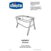 Chicco LullaGo Bassinet manual cover