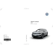 Volkswagen ID.4 2020 Electric Car manual cover