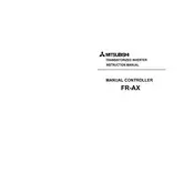 Mitsubishi FR-AX Inverter manual cover