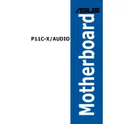 ASUS P11C-X-AUDIO Motherboard manual cover