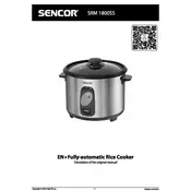 Sencor SRM 1800SS Rice Cooker manual cover