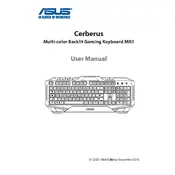 ASUS Cerberus MKII Keyboard manual cover