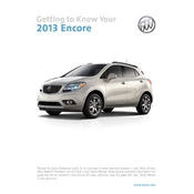 Buick Encore 2013 manual cover