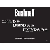 Bushnell Legend E Series Binocular manual cover