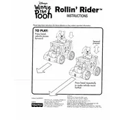 Fisher Price Mattel Rollin Rider 93876 Toy manual cover