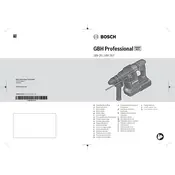 Bosch 0 611 910 000 Hammer manual cover