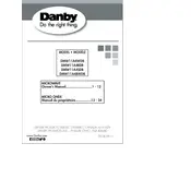 Danby DMW11A4BDB Microwave manual cover