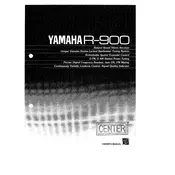 Yamaha R-900 Receiver manual cover