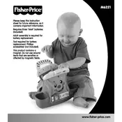 Fisher Price Mattel Laugh and Learn My Learning Tools M6221 Toy manual cover