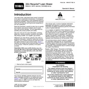 Toro Recycler 22-inch 20379 Mower