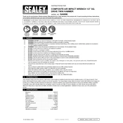 Sealey SA6006 Impact Wrench manual cover