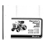 Simplicity 6500 Series 1691263 Tractor manual cover