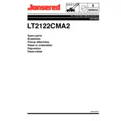 Jonsered LT2122CMA2 Lawn Mower manual cover