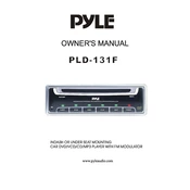 Pyle PLD131F Modulator manual cover