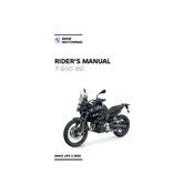 BMW F 900 GS 2023 Motorcycle manual cover