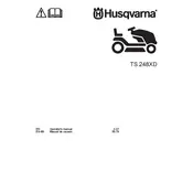 Husqvarna TS 248XD Lawn Mower manual cover