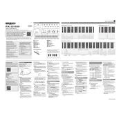 Casio PXS1100 Keyboard manual cover