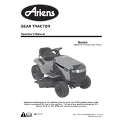 Ariens 936 Series 936060 Tractor Operators manual cover