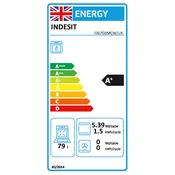 Indesit ID67G0MCW UK Cooker manual cover