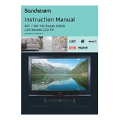 Sandstrom S40LDIB10 manual cover