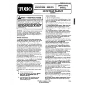 Toro 48-cm 20922B Mower manual cover