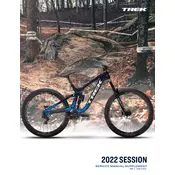 Trek 2022 Session Bicycle manual cover