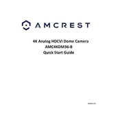 Amcrest AMC4KDM36-B Security Camera manual cover