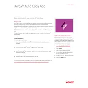 Xerox Auto Copy Application manual cover