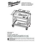 Milwaukee 48-22-8590 Cart manual cover