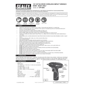 Sealey CP1204 Impact Wrench manual cover