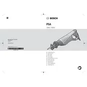 Bosch PSA 7100 E Saw manual cover