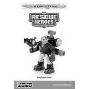 Fisher Price Mattel Rescue Heroes Hydro Team Jake Justice L6081 Toy manual cover