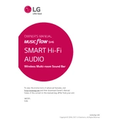 LG SH6 SH6.DUSALLK Sound Bar