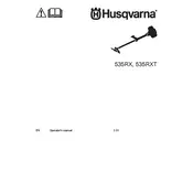 Husqvarna 535RX Brushcutter manual cover