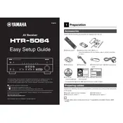 Yamaha HTR-5064 Receiver manual cover