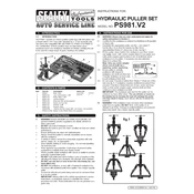 Sealey PS981.V2 Puller manual cover