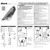 Shark Ultracyclone CH900C Vacuum manual cover