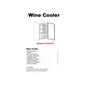 Magic Chef MCWC52BF Cooler manual cover