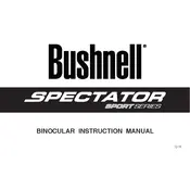 Bushnell BS1430 Binocular manual cover