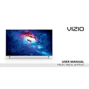 Vizio P55-E1 TV manual cover