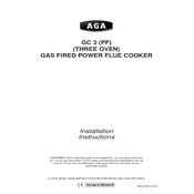 AGA GC3 PF Cooker manual cover