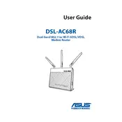 ASUS DSL-AC68R Router manual cover