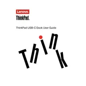 Lenovo ThinkPad USB C Dock manual cover