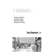 De Dietrich DTI732X Hob manual cover