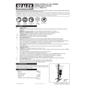 Sealey RE231.V3 Compressing Station manual cover