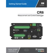 Campbell Scientific CR6 Datalogger manual cover